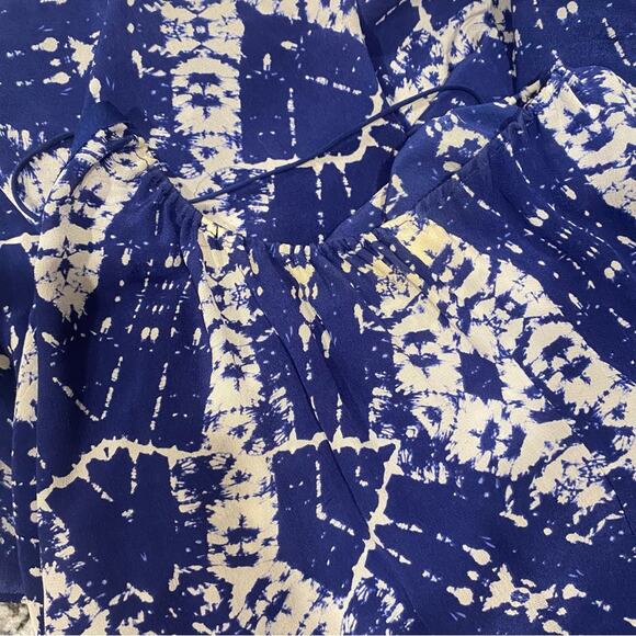 Rebecca Taylor Blue Batik Mini Dress - Picture 6 of 6